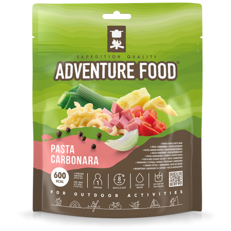 Comida deshidratada Adventure Food Těstoviny Carbonara 144g verde