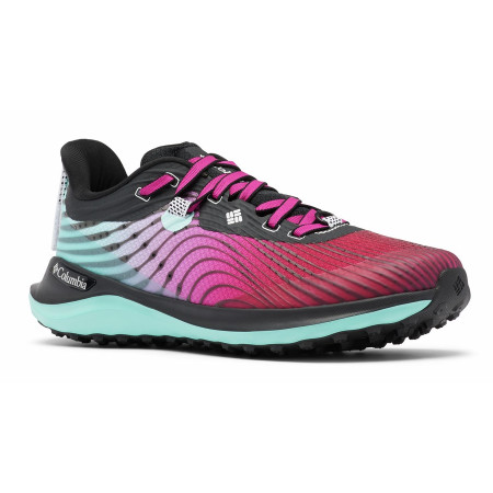 Calzado de mujer Columbia Escape Ascent WMNS rosa/azul HautePinkBlack