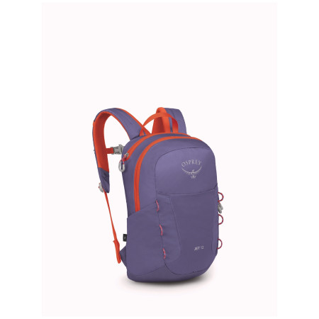 Mochila para niños Osprey Jet 12 violeta euphoria purple/mars orange