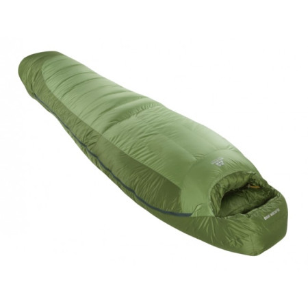 Saco de dormir de plumón Mountain Equipment Glacier 1250 XL verde oscuro