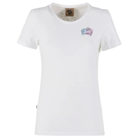 Camiseta de mujer E9 Light Ball Women's blanco White