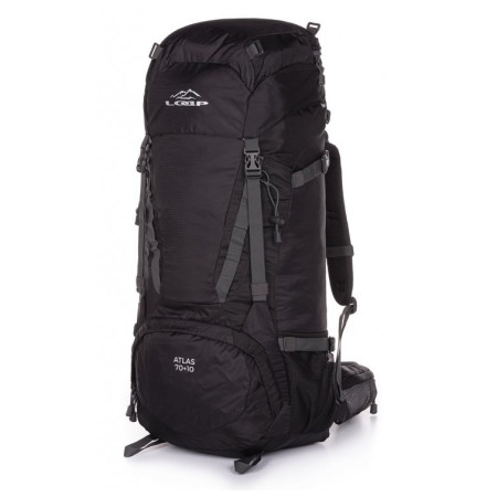 Mochila de senderismo Loap Atlas 70+10 negro/gris Black