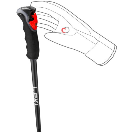 Bastones de esquí alpino Leki Peak Vario 3D