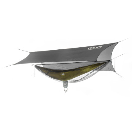 Juego de hamaca Eno SubLink Ultralight Hammock System gris/verde Grey Lichen