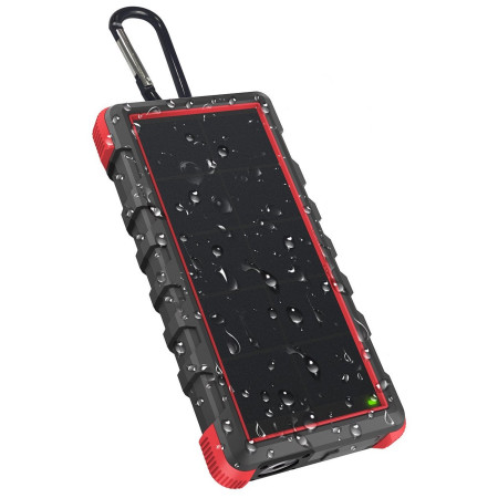Batería externa solar OUTXE Savage IP67 - 24000mAh negro