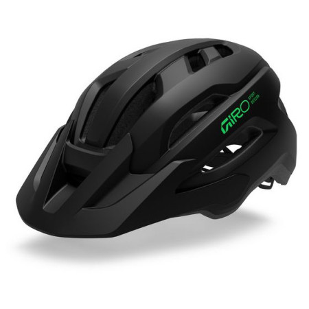 Casco de ciclismo para niños Giro Fixture II MIPS Youth negro/verde Mat Black/Vivid Green