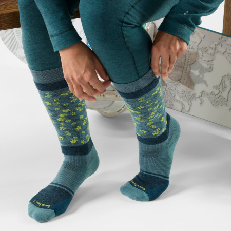 Medias de mujer Smartwool Snowboard Targeted Cushion Wild