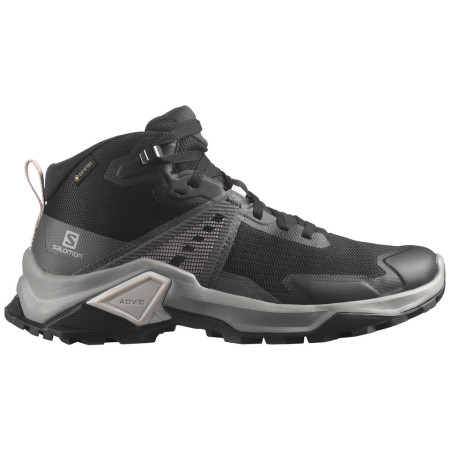 Calzado de senderismo para mujer Salomon X Raise 2 Mid Gtx W negro/gris black