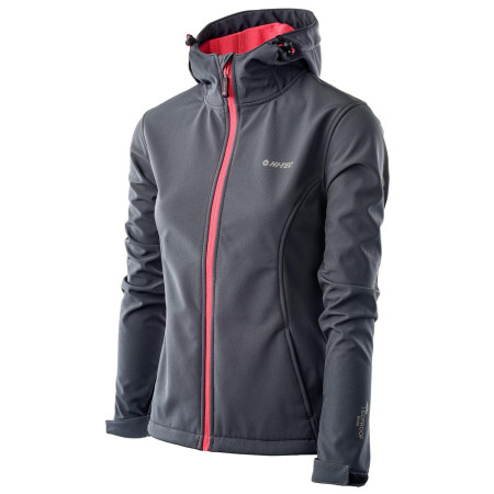 Chaqueta de mujer Hi-Tec Caria II gris MoonGrey/BrightPink