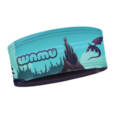 Diadema para niños WAMU Dragon Fantasy azul BLUE