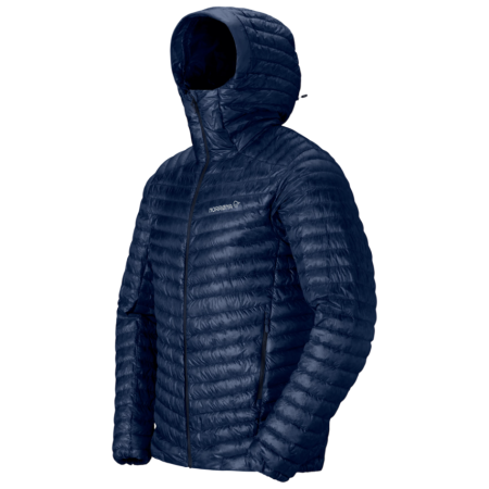 Chaqueta de plumón para hombre Norrona trollveggen down800 super light Hood