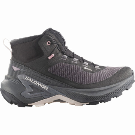 Calzado de mujer Salomon Genesis Mid Gtx W negro Black / Dawn Pink / Lilac Ash