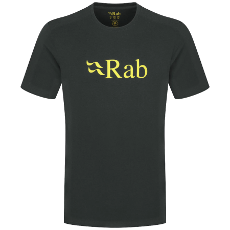 Camiseta de hombre Rab Stance Logo Tee gris