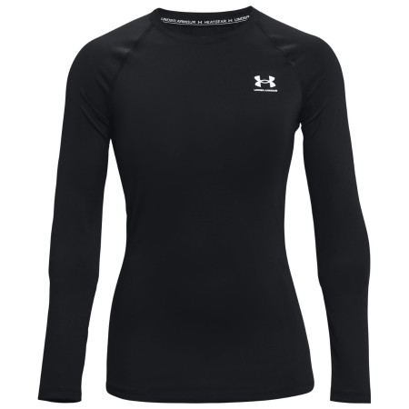 Camiseta funcional de mujer Under Armour HG Authentics Comp LS negro BLK