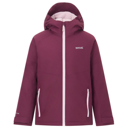Chaqueta de invierno para niños Regatta Hillain Warm Lined Fig violeta FigPowLilac