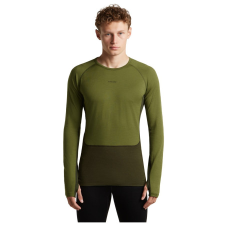 Camiseta funcional de hombre Icebreaker Men Merino 200 ZoneKnit LS Crewe