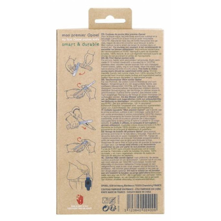 Navaja Opinel VRI N°07 My first buk + pouzdro na opasek