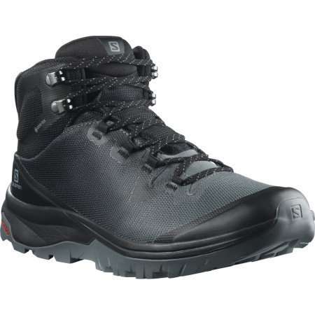 Calzado de mujer Salomon Vaya Mid Gore-Tex negro StormyWeather