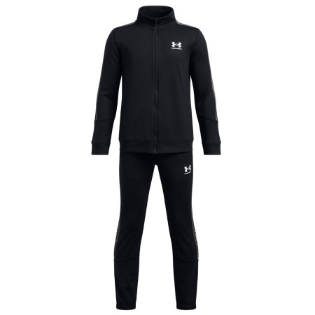 Chándal Under Armour UA B Icon Knit Tracksuit Black