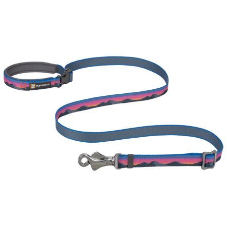 Correa para perro Ruffwear Crag EX™ Leash azul/rosa Alpine Dusk