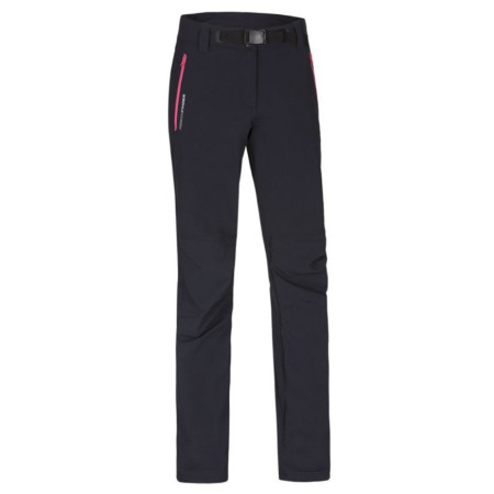 Pantalones de mujer Northfinder Chana negro/rosa Blackrose