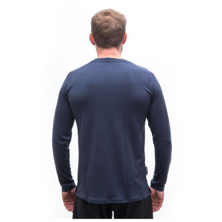 Camiseta funcional de hombre Sensor Merino Blend Typo deep blue