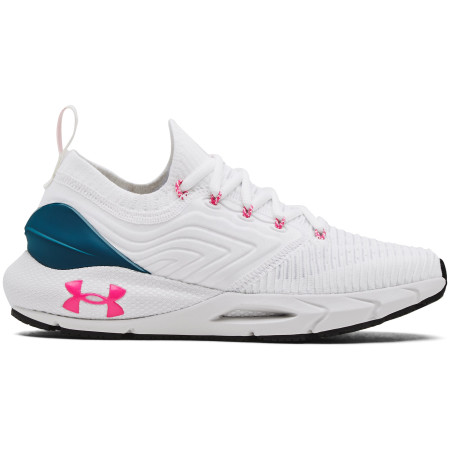 Zapatillas de carrera para mujer Under Armour W HOVR Phantom 2 INKNT blanco White / Deep Sea / Electro Pink