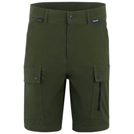 Pantalones cortos de hombre Regatta Arlery Shorts verde oscuro Dark Khaki