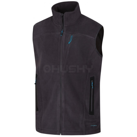 Chaleco de hombre Husky Brofer M gris oscuro Graphite
