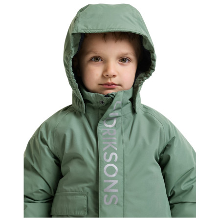 Chaqueta de invierno para niños Didriksons Talvi Kids Jkt 2 Dark Moss