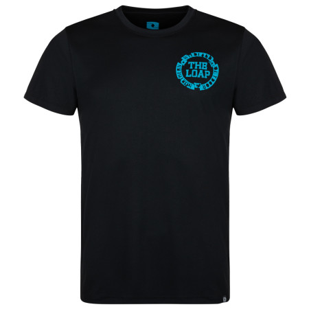 Camiseta de hombre Loap Muslan negro black