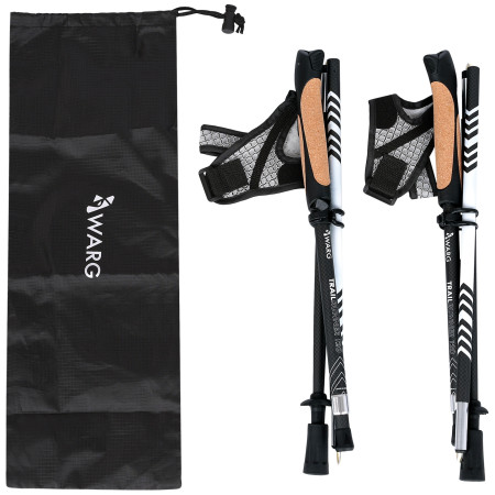 Bastones de carrera de senderos Warg Carbon Trailrunner 120