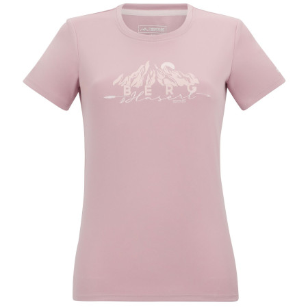 Camiseta de mujer Regatta Women’s Fingal Slogan rosa PowderLilac