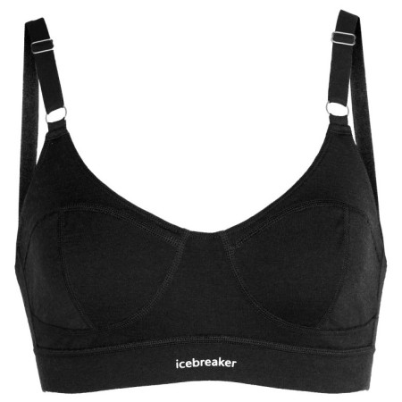 Sujetador Icebreaker Queens Clasp Bra negro Black