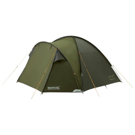 Tienda de campaña de senderismo Regatta Elkon 2 Person Tent verde Nephrite Green Olive Night