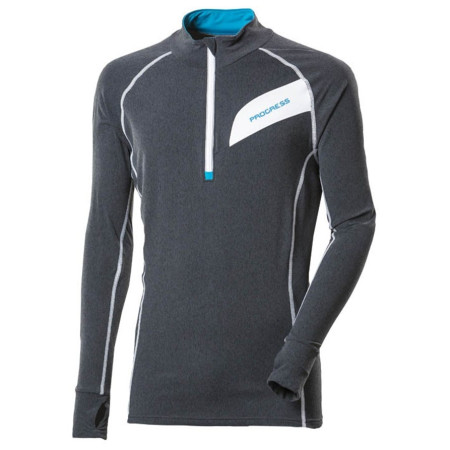 Jersey de hombre Progress TR Falcon 23DD gris/azul TmMelor/Turquoise