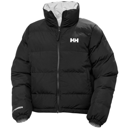 Chaqueta de mujer Helly Hansen W Yu 23 Reversible Puffer negro/blanco 990 Black