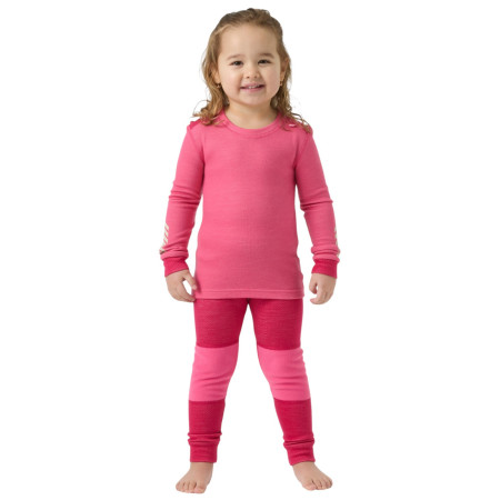 Juego funcional para niños Helly Hansen K Lifa Merino Set Hot Pink