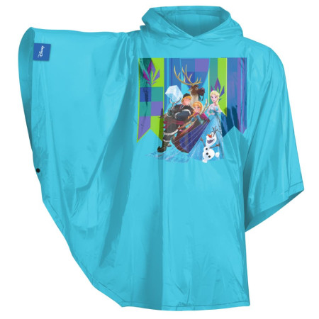 Impermeable para niños Baagl Frozen azul claro