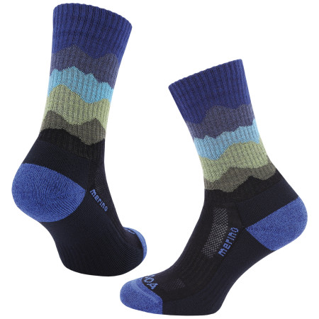 Calcetines MOOA Rigi azul blue