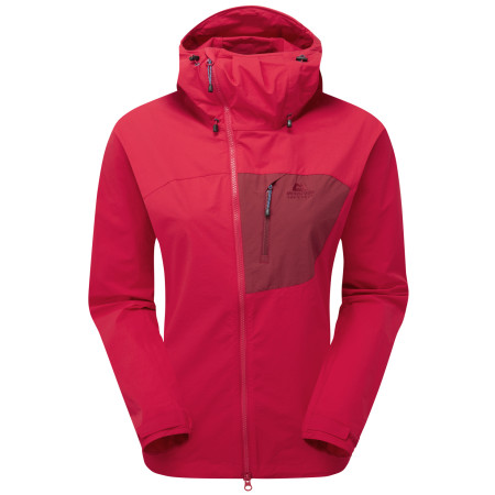 Chaqueta de mujer Mountain Equipment Squall Hooded Wmns Jacket rojo Me-01753 Capsicum/TibetanRed