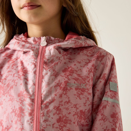 Chaqueta para niños Regatta Printed Lever II PinHzGrdDis