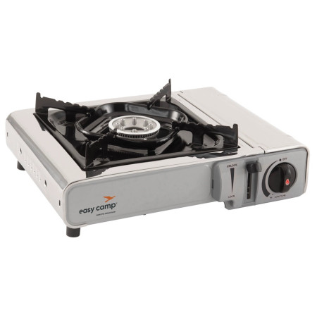 Hornillo de acampada Easy Camp Tour Stove gris Silver Grey