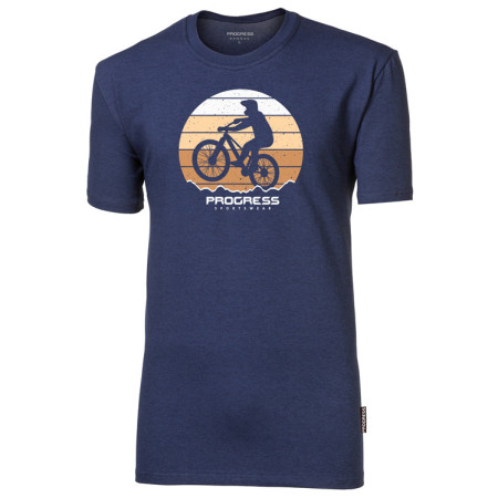 Camiseta funcional de hombre Progress Barbar Biker azul oscuro