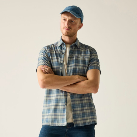 Camisa de hombre Regatta Anti-Insect Travel Light S/S Shirt