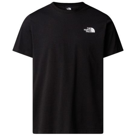 Camiseta de hombre The North Face M Mountain Sketch Ss Tee negro Tnf Black