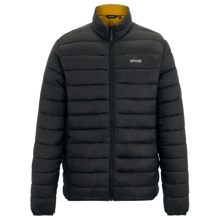 Chaqueta acolchada para hombre Regatta Marizion negro/marrón Blk(WoodBrn)