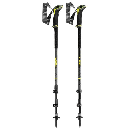 Bastones de senderismo Leki Makalu AS negro limelight-black-dark anthracite