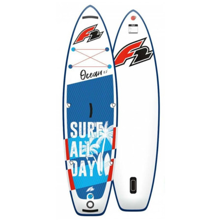 Tabla de surf de pala F2 OCEAN BOY 9'2'' BLUE