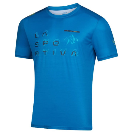 Camiseta de hombre La Sportiva Raising T-Shirt M azul Electric Blue
